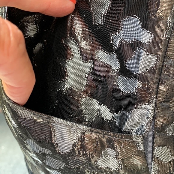 tory Burch Claire Metallic Cheetah Print Tank - Picture 6 of 16